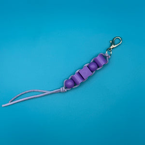 Bag Crap - Rainbow Block Bead Bag Charms - Support Equality Texas Fund
