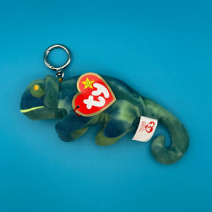 Bag Crap - Vintage Teenie Beanie Baby 'Iggy' the Iguana Bag Charm