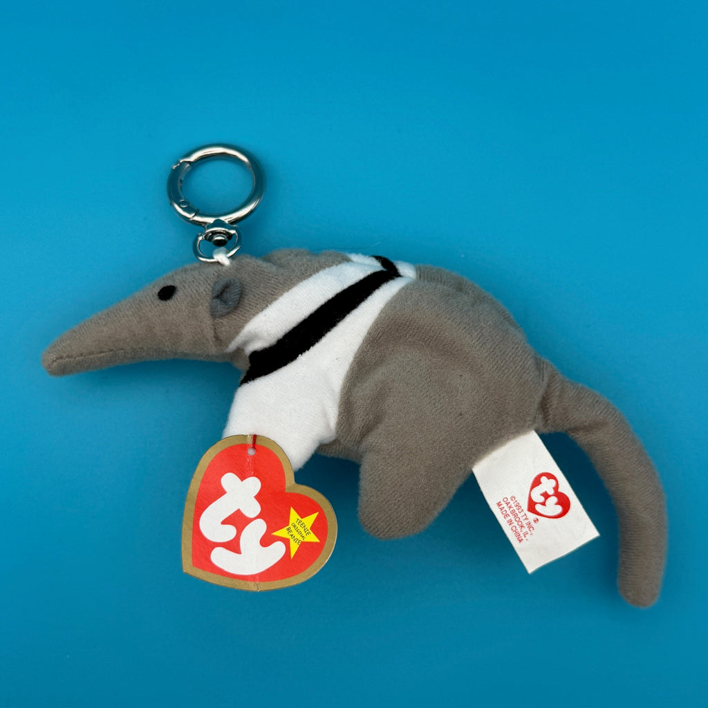 Vintage Teenie Beanie Baby 'Antsy' the Ant Eater Bag Charm