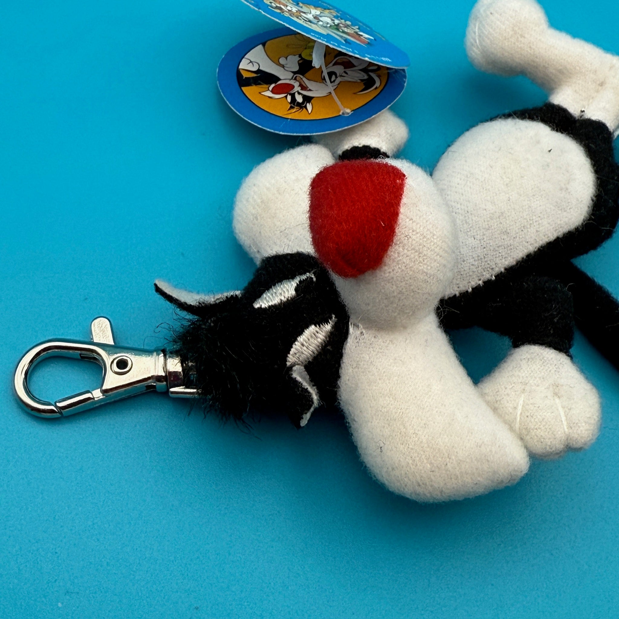 Sylvester Looney Tunes 5' -  vintage keychain vintage charms for bag nostalgia vintage keychains y2k collectible - Bag Crap