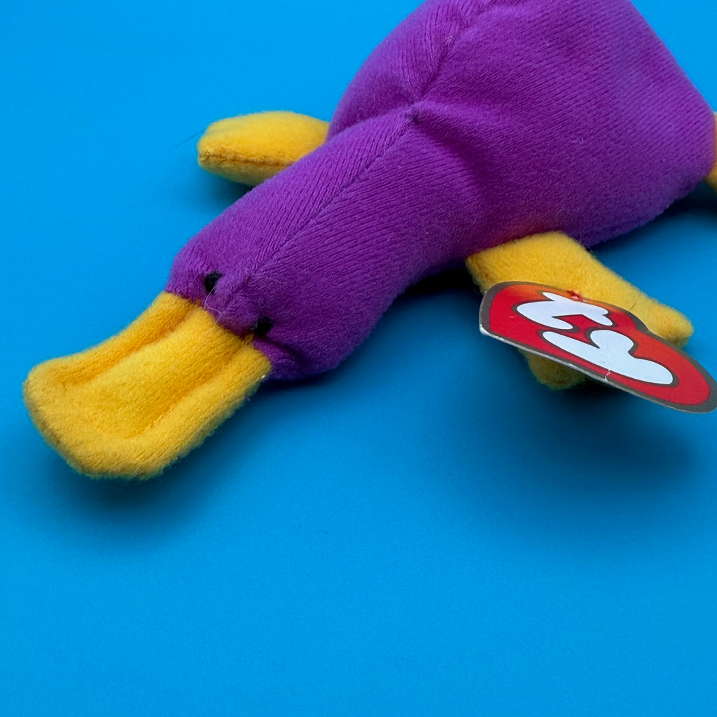 Vintage Teenie Beanie Baby 'Pattie' the Platapus Bag Charm