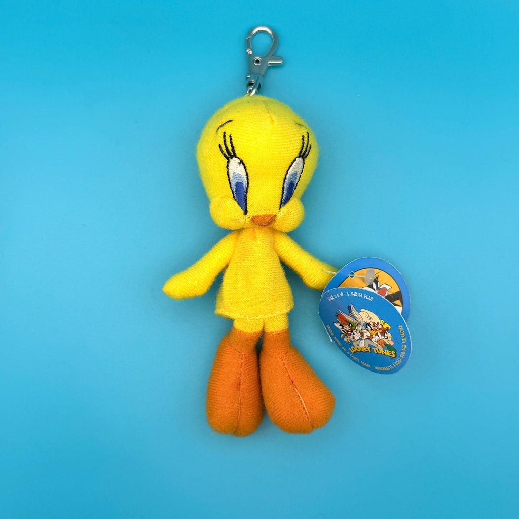 Vintage Tweety Bird Looney Tunes 5” Plushie Bag Charm