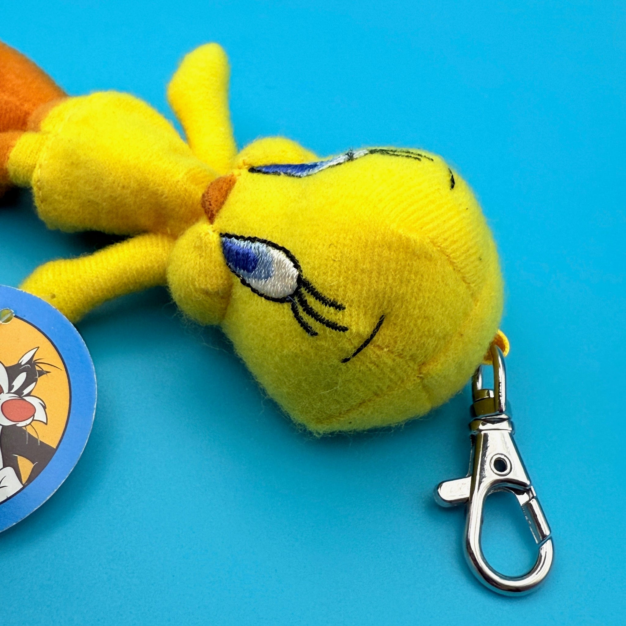 Tweety Bird Looney Tunes 5”    - RARE -  vintage keychain vintage charms for bag nostalgia vintage keychains y2k collectible - Bag Crap