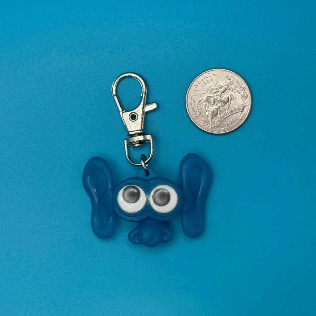 Vintage 90s Colorful Googly Eyed Monster Bag Charms