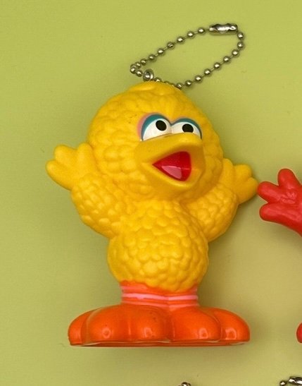 Sesame Street  Toy  s & s -  vintage keychain vintage charms for bag nostalgia vintage keychains y2k collectible - Bag Crap