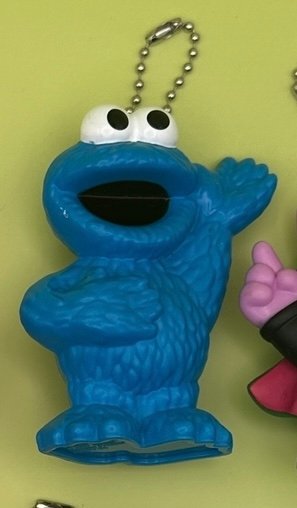 Bag Crap - Sesame Street  Crafted Toy Vintage Bag Charms