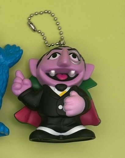 Sesame Street  Toy  s & s -  vintage keychain vintage charms for bag nostalgia vintage keychains y2k collectible - Bag Crap