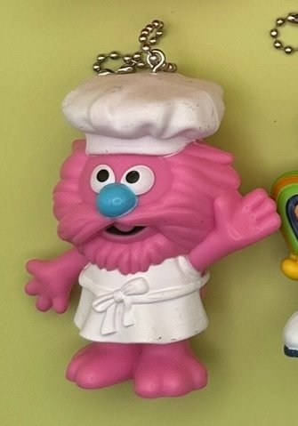 Sesame Street  Toy  s & s -  vintage keychain vintage charms for bag nostalgia vintage keychains y2k collectible - Bag Crap