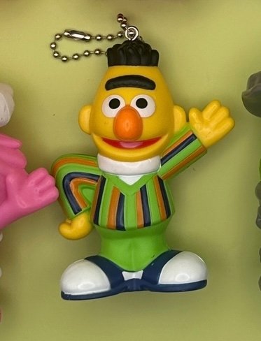 Sesame Street  Toy  s & s -  vintage keychain vintage charms for bag nostalgia vintage keychains y2k collectible - Bag Crap