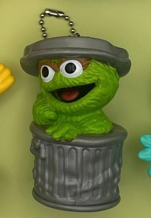 Sesame Street  Toy  s & s -  vintage keychain vintage charms for bag nostalgia vintage keychains y2k collectible - Bag Crap