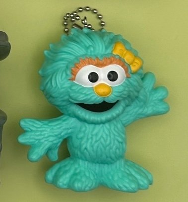 Sesame Street  Toy  s & s -  vintage keychain vintage charms for bag nostalgia vintage keychains y2k collectible - Bag Crap