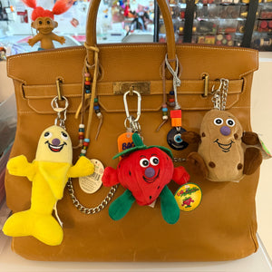 Banana - plushies  vintage keychain vintage charms for bag nostalgia vintage keychains y2k collectible - Bag Crap