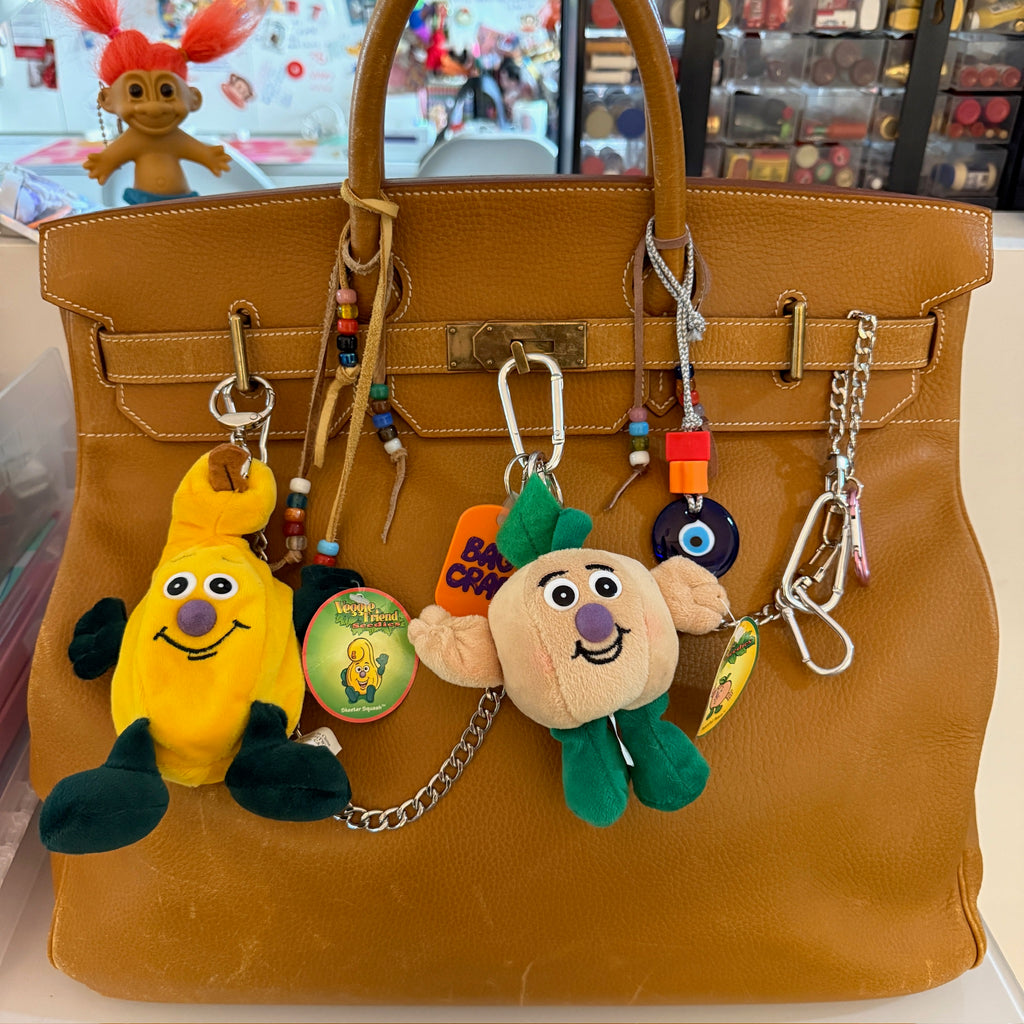 Vintage Squash Plushie Bag Charm