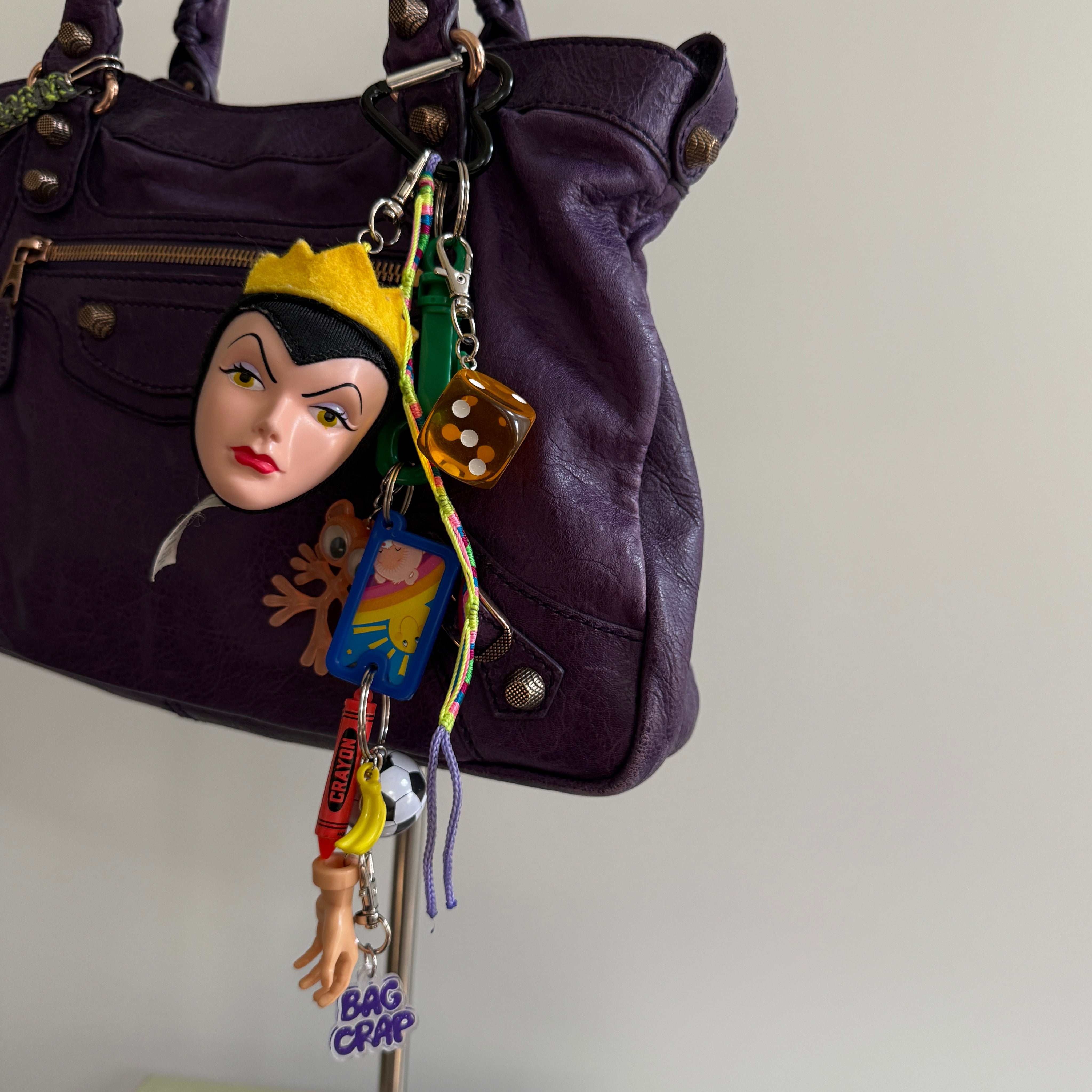 One-of-One     Pack — Snow White Queen - vintage bag charm packs nostalgia vintage y2k vintage keychain vintage charms for bag nostalgia vintage keychains y2k collectible - Bag Crap