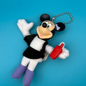 Minnie Mouse - plushies  vintage keychain vintage charms for bag nostalgia vintage keychains y2k collectible - Bag Crap