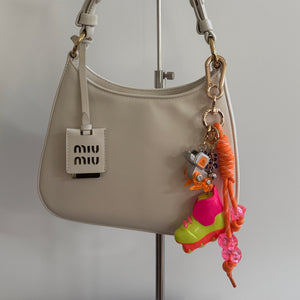 One-of-One     Pack — Neon Rollerblade - vintage bag charm packs nostalgia vintage y2k vintage keychain vintage charms for bag nostalgia vintage keychains y2k collectible - Bag Crap