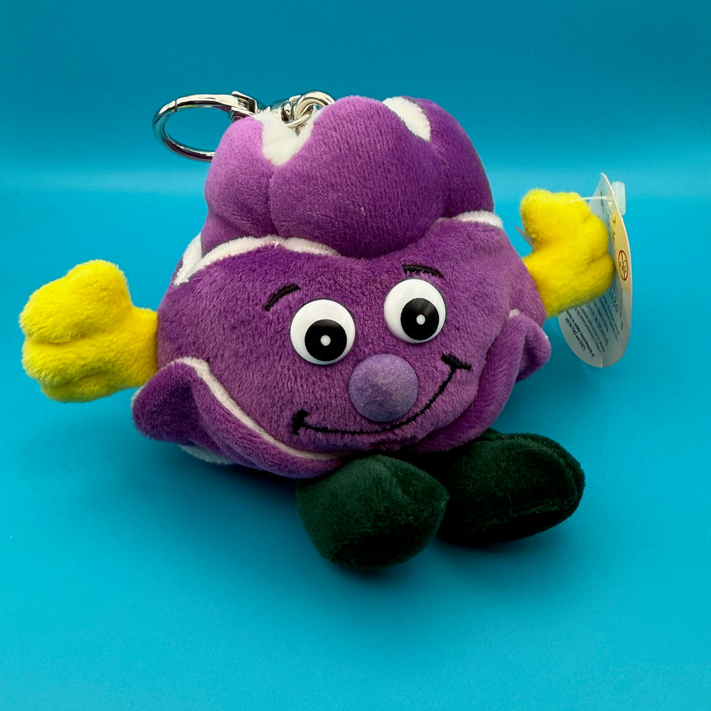 Vintage Grapes Plushie Bag Charm