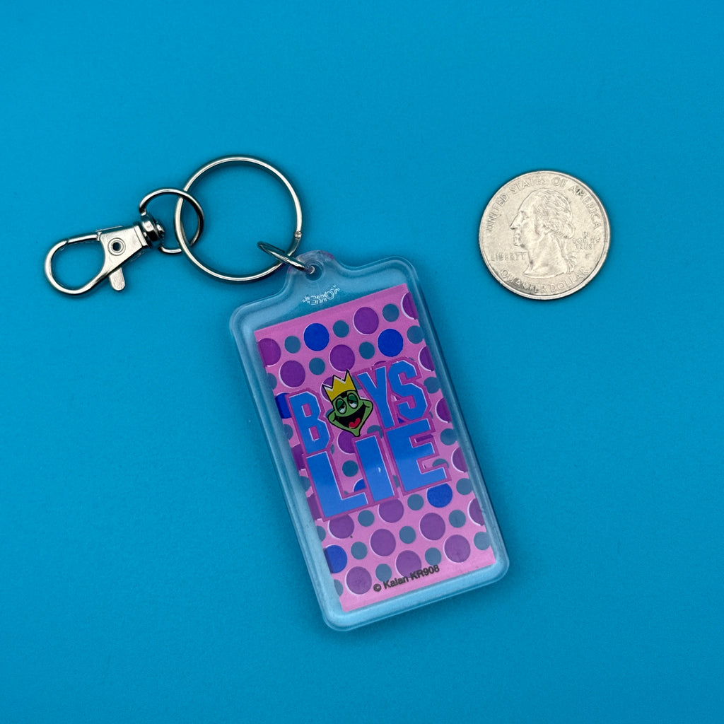 Vintage Y2K Comedy Phrase Keychain Clip Charms
