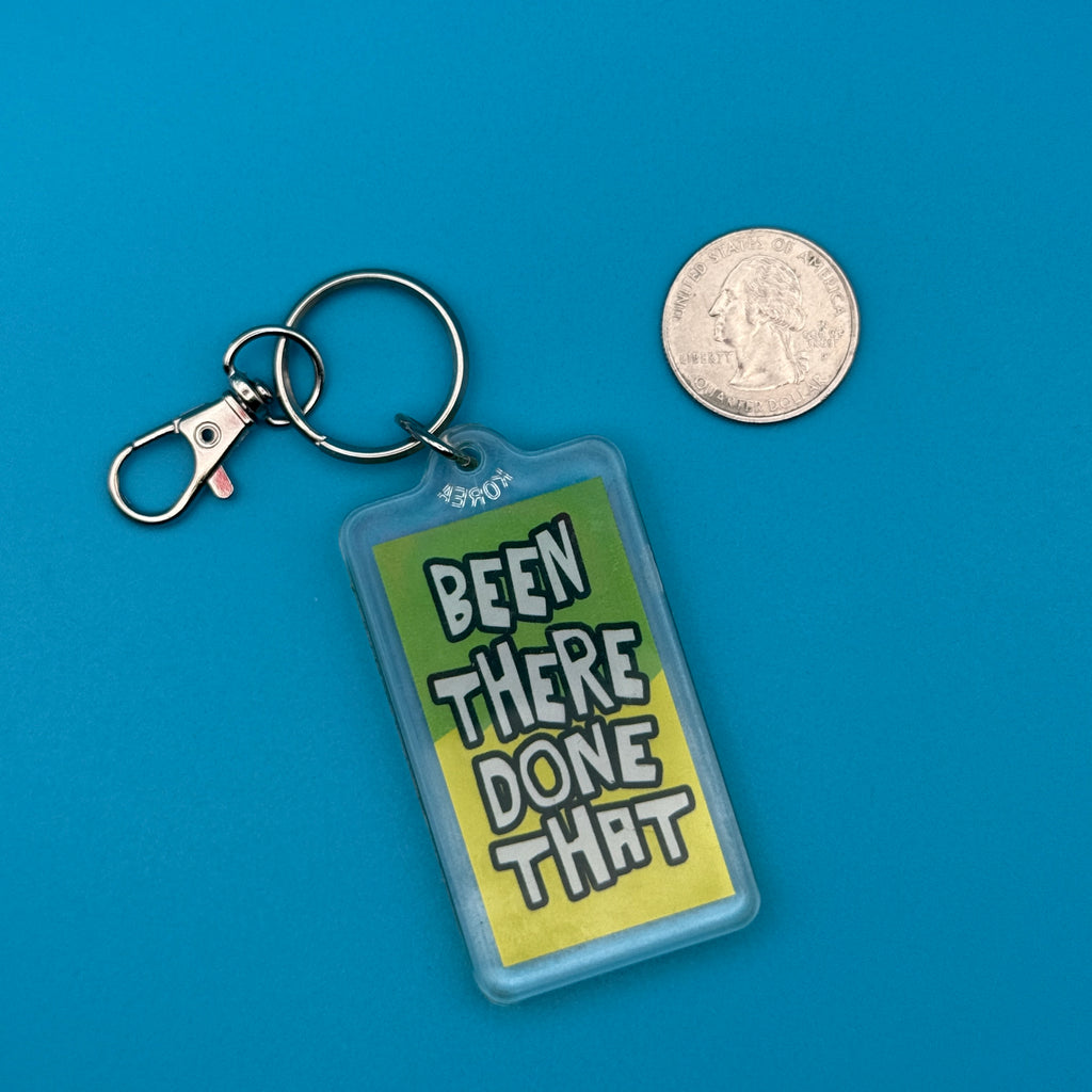 Vintage Y2K Comedy Phrase Keychain Clip Charms