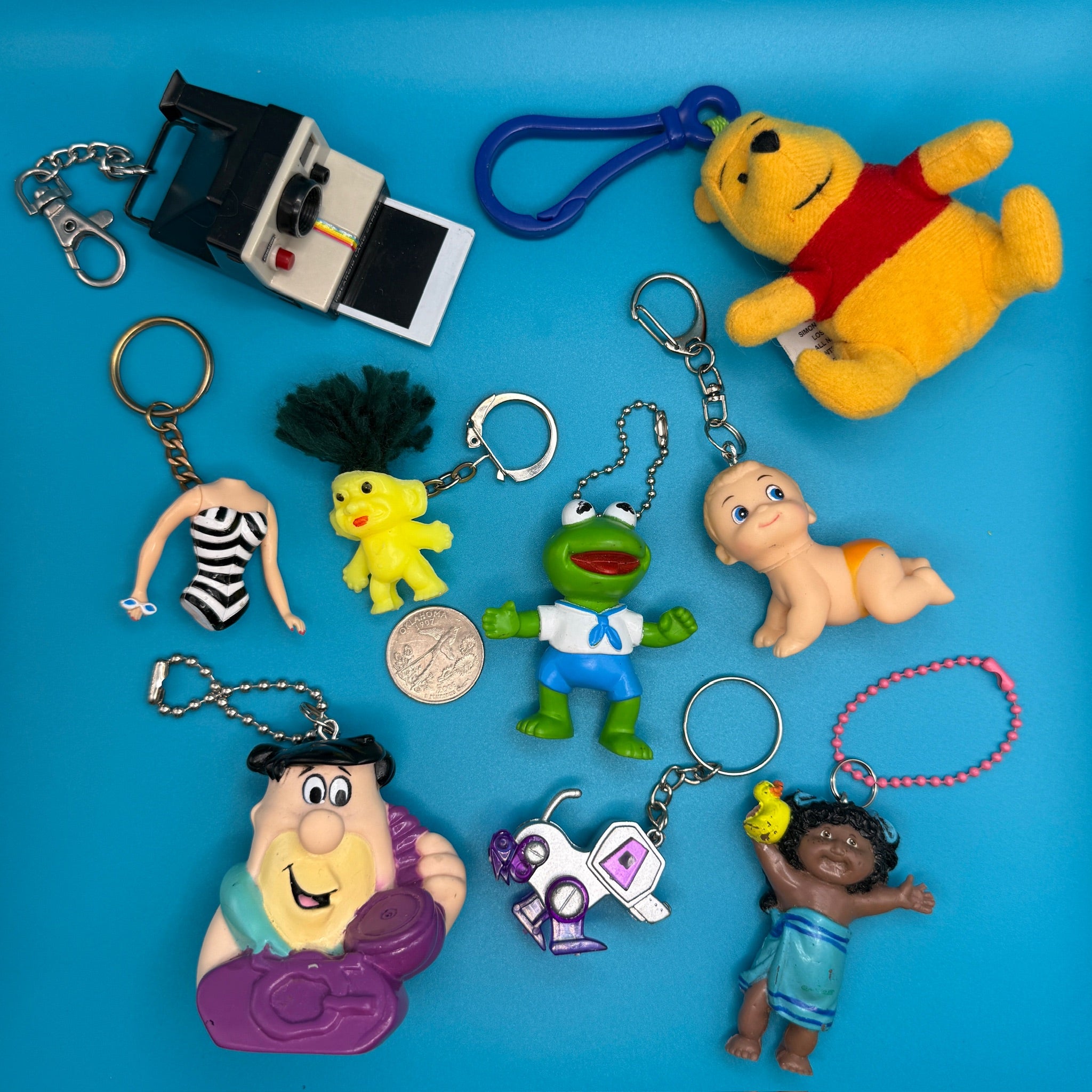 1980s-   s &  s: Drop 63 - barbie doll toy pink rare vintage keychain vintage charms for bag nostalgia vintage keychains y2k collectible - Bag Crap
