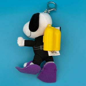 5'  RARE Scuba DiverSnoopy - snoopy rar peanuts vintage keychain vintage charms for bag nostalgia vintage keychains y2k collectible - Bag Crap