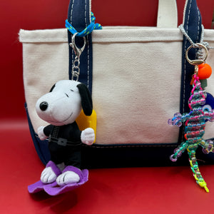 5'  RARE Scuba DiverSnoopy - snoopy rar peanuts vintage keychain vintage charms for bag nostalgia vintage keychains y2k collectible - Bag Crap