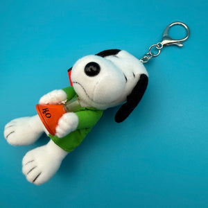 5'  RARE Scientist Snoopy - snoopy rar peanuts vintage keychain vintage charms for bag nostalgia vintage keychains y2k collectible - Bag Crap