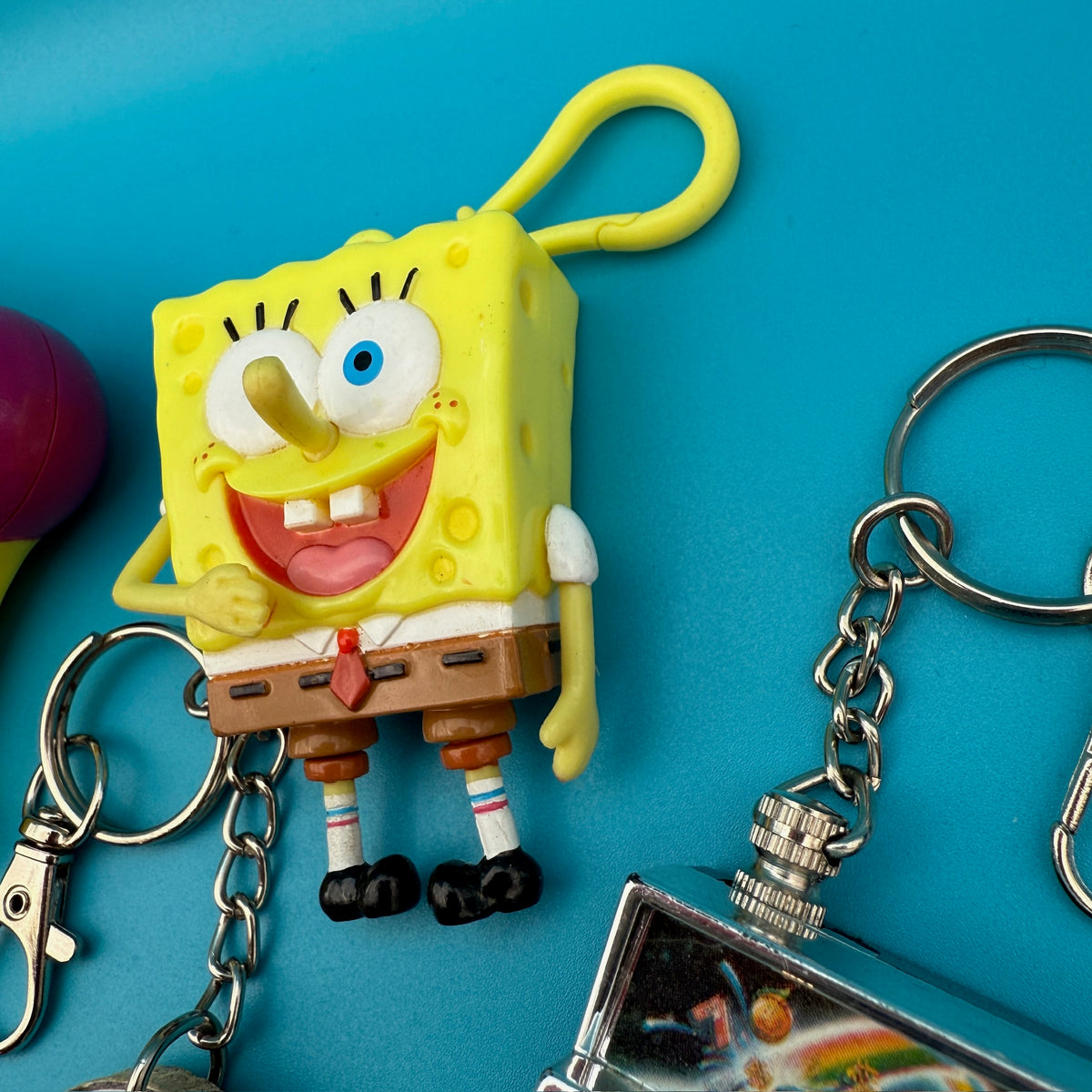 1980s-   s &  s: Drop 64 -  vintage keychain vintage charms for bag nostalgia vintage keychains y2k collectible - Bag Crap