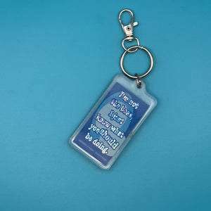 Bag Crap - Vintage Y2K Comedy Phrase Kaplan Keychains