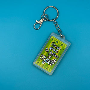 Bag Crap - Vintage Y2K Comedy Phrase Kaplan Keychains
