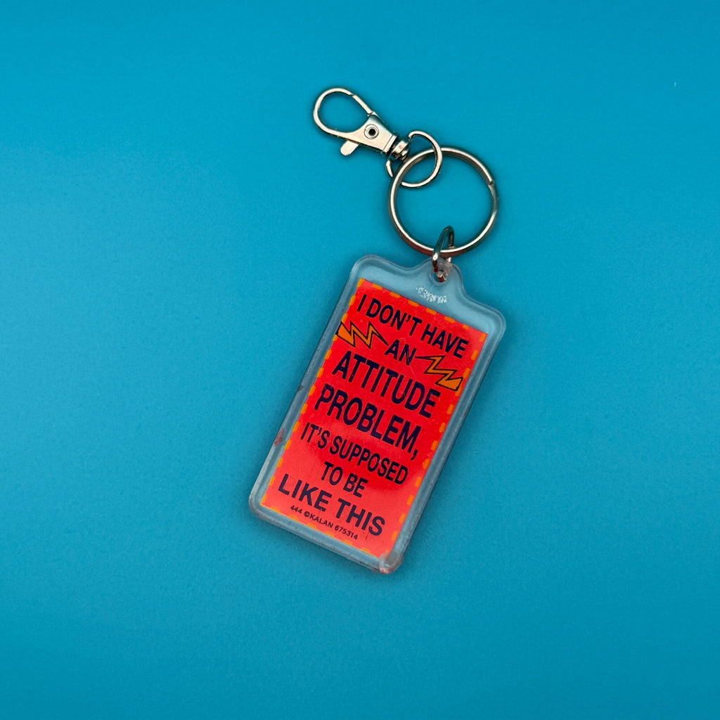Vintage Y2K Comedy Phrase Kaplan Keychains