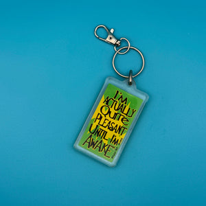 Bag Crap - Vintage Y2K Funny Phrase Keychains