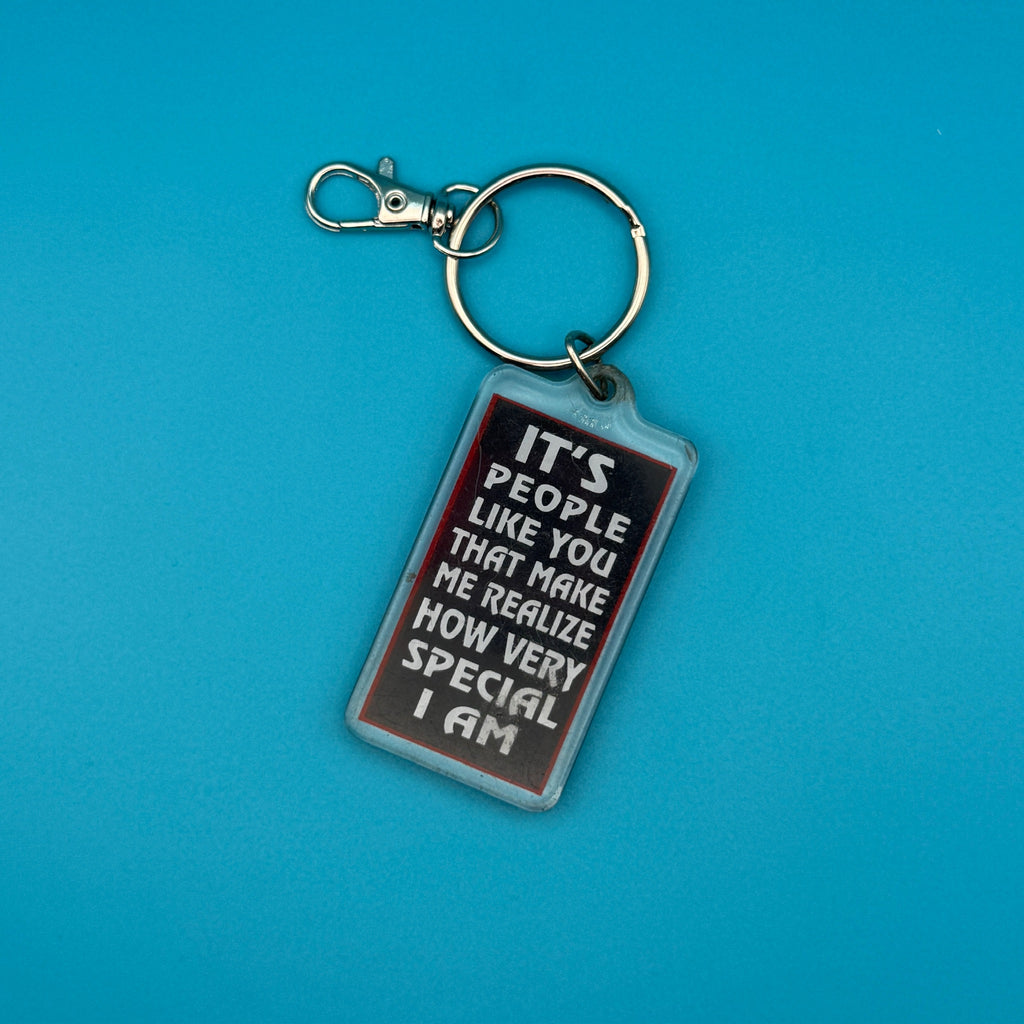 Vintage Y2K Funny Phrase Keychains