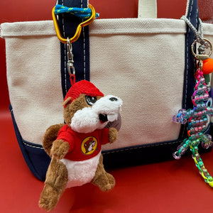 4” Buc-ee’s  Mascot - plushies  vintage keychain vintage charms for bag nostalgia vintage keychains y2k collectible - Bag Crap