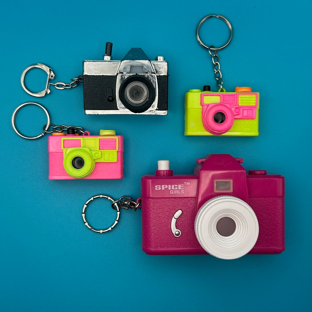 1980s-Y2K Vintage Keychains: The Camera Edit