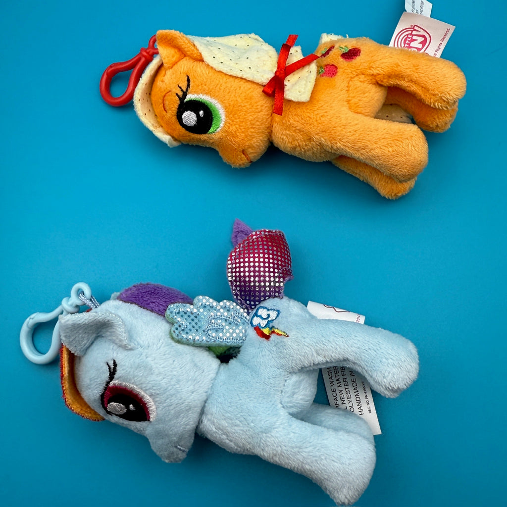 6” Vintage My Little Pony Plush Bag Charms