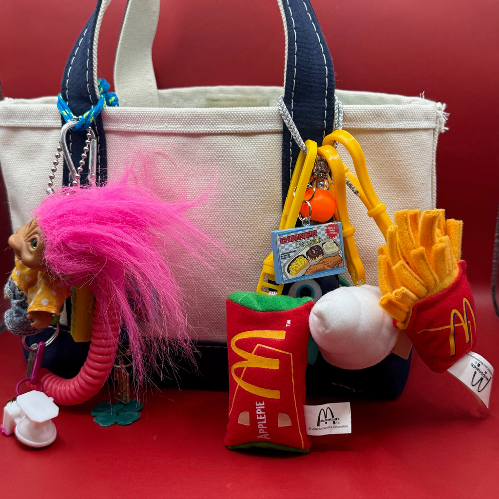 Vintage Y2K McDonald's Apple Pie Plushie Bag Charm