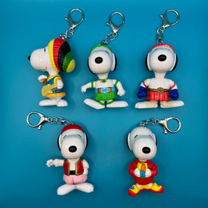 1999 McDonald' Snoopy World Tour  s: You Pick - snoopy rar peanuts vintage keychain vintage charms for bag nostalgia vintage keychains y2k collectible - Bag Crap