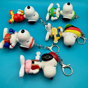 1999 McDonald' Snoopy World Tour  s: You Pick - snoopy rar peanuts vintage keychain vintage charms for bag nostalgia vintage keychains y2k collectible - Bag Crap