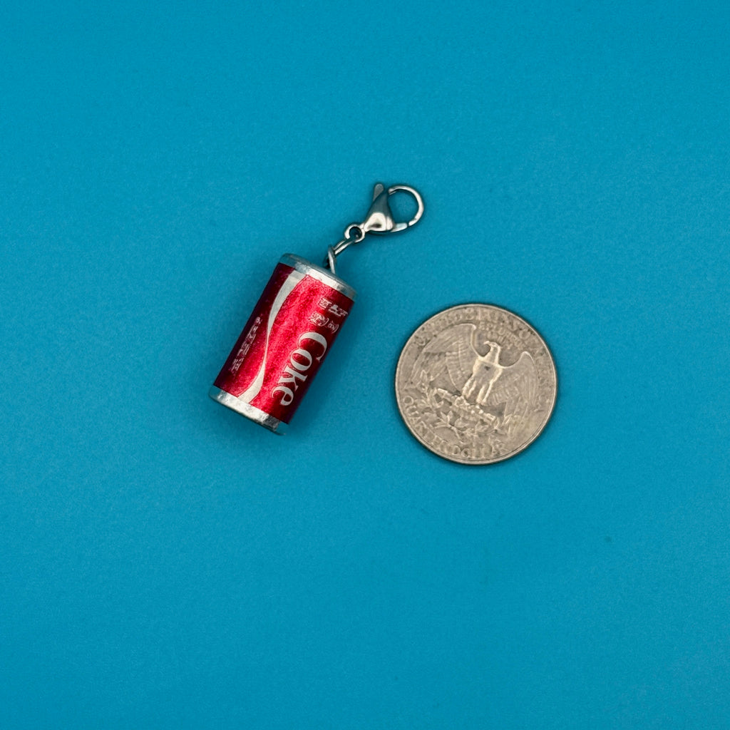 Vintage Assorted Soda Can Bag Charms: You Pick