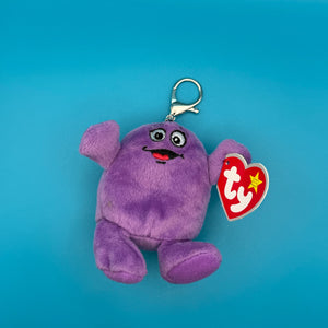 McDonald's Grimace Plush -  vintage keychain vintage charms for bag nostalgia vintage keychains y2k collectible - Bag Crap