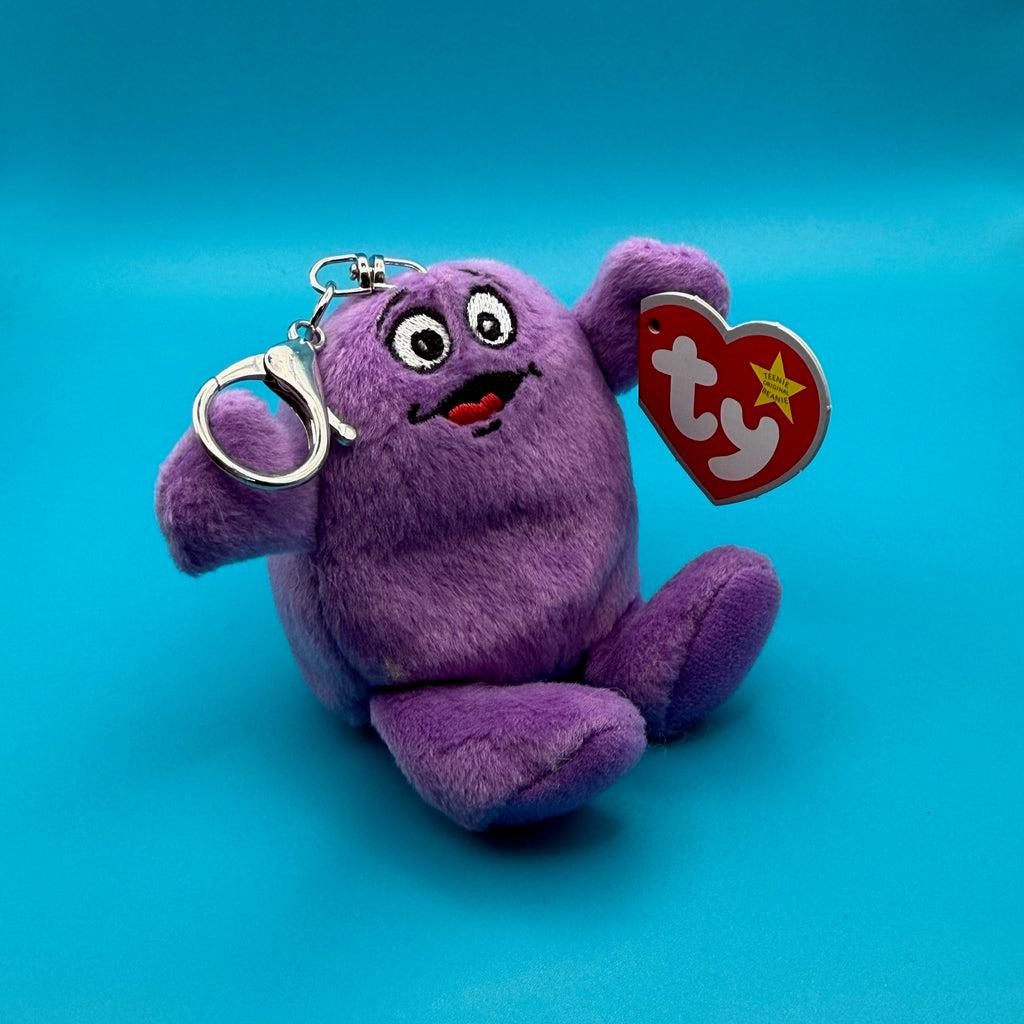 Vintage McDonald's Grimace Plush Bag Charm