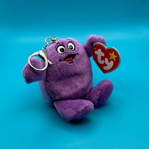 McDonald's Grimace Plush -  vintage keychain vintage charms for bag nostalgia vintage keychains y2k collectible - Bag Crap