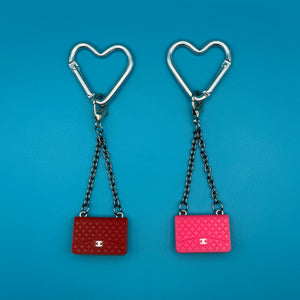 Mini Chanel Purse  s: You Pick -  vintage keychain vintage charms for bag nostalgia vintage keychains y2k collectible - Bag Crap