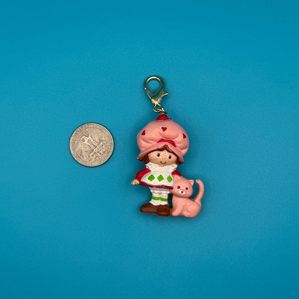 Vintage Mini Strawberry Shortcake Doll Bag Charms: You Pick