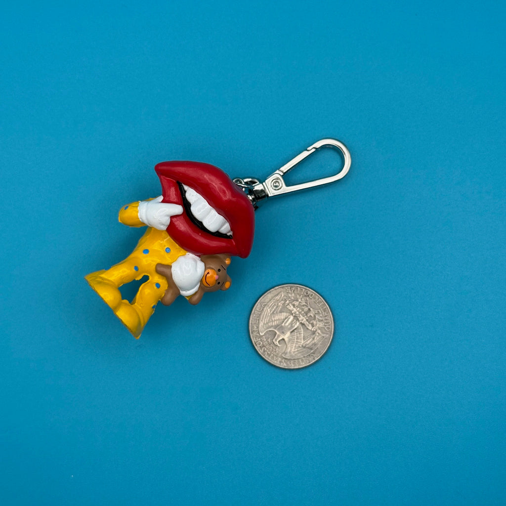 Vintage '80s Tang Lips Character Bag Charms: You Pick