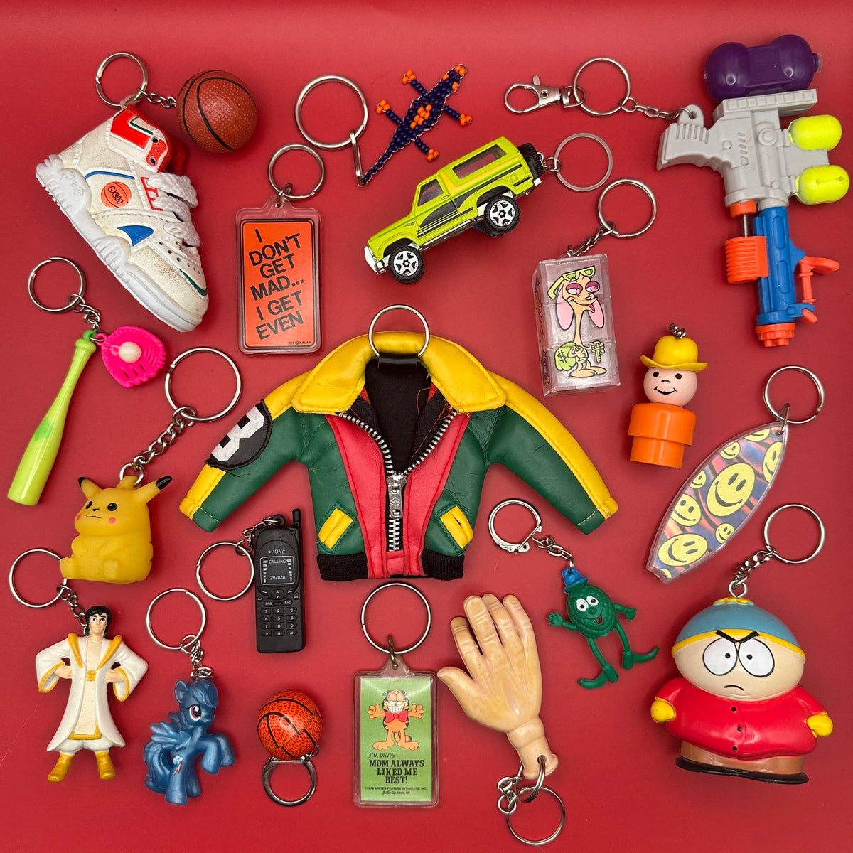 1980s-2000s   s &  s: Drop 34 -  vintage keychain vintage charms for bag nostalgia vintage keychains y2k collectible - Bag Crap