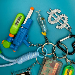 One-of-One     Pack — Super Soaker, Offspring -  vintage keychain vintage charms for bag nostalgia vintage keychains y2k collectible - Bag Crap