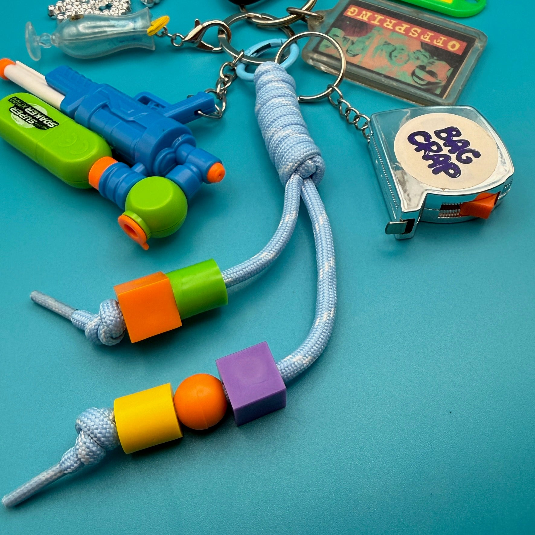 One-of-One     Pack — Super Soaker, Offspring -  vintage keychain vintage charms for bag nostalgia vintage keychains y2k collectible - Bag Crap