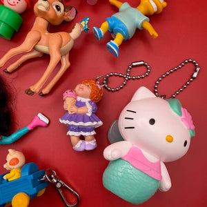 Retro Toy  s— 70s-90s Cartoons - hello kitty sanrio japan kawaii rare vintage keychain vintage charms for bag nostalgia vintage keychains y2k collectible - Bag Crap